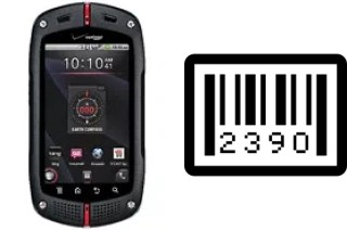 How to find the serial number on Casio G'zOne Commando