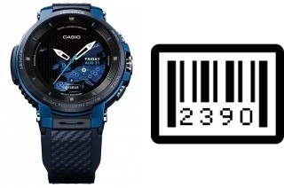 How to find the serial number on Casio Pro-Trek WSD-F30