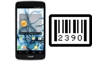 How to find the serial number on Casper Via V4