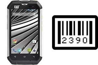 How to find the serial number on Cat B15 Q