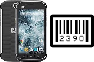 How to find the serial number on Cat S40