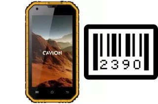 How to find the serial number on Cavion Solid 4-5