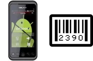 How to find the serial number on Celkon A1