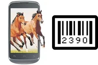 How to find the serial number on Celkon A20