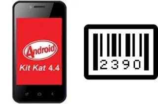 How to find the serial number on Celkon Campus One A354C