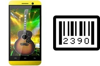 How to find the serial number on Celkon A40