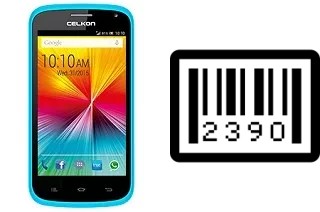 How to find the serial number on Celkon A407