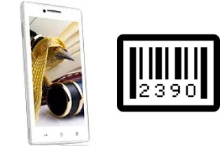 How to find the serial number on Celkon A60