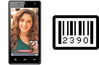 How to find the serial number on Celkon Campus Prime