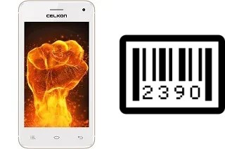 How to find the serial number on Celkon Q3K Power