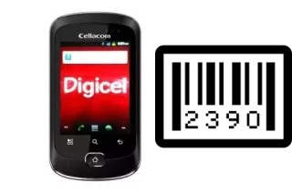 How to find the serial number on Cellacom T701