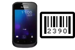 How to find the serial number on Cellacom T702A