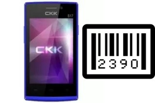 How to find the serial number on CKK-mobile CKK mobile S17