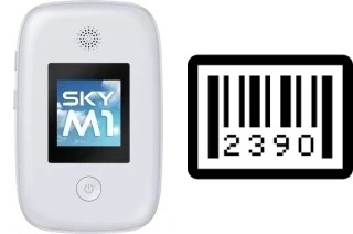 How to find the serial number on Cloud Mobile Sky M1