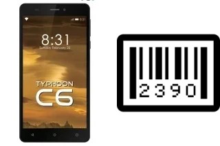 How to find the serial number on Cloud Mobile Typhoon C6