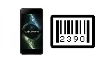 How to find the serial number on CloudFone Cloudfone Thrill Power N