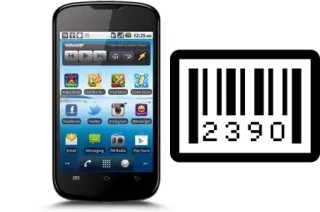 How to find the serial number on CloudFone Excite 320E