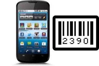 How to find the serial number on CloudFone Excite 320G