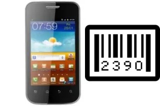 How to find the serial number on CloudFone Excite 350G