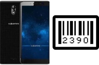 How to find the serial number on CloudFone Thrill Boost 2 Plus