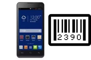 How to find the serial number on Colors Mobile X40 plus