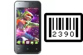 How to find the serial number on Colors Mobile X45