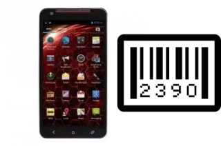 How to find the serial number on ConCorde Smartphone 5000