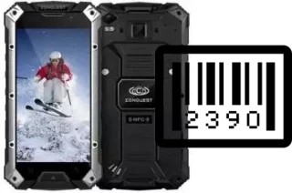 How to find the serial number on Conquest S6