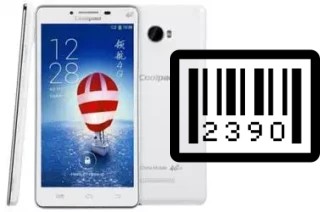 How to find the serial number on Coolpad 8729