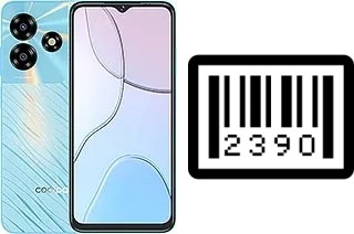 How to find the serial number on Coolpad C15