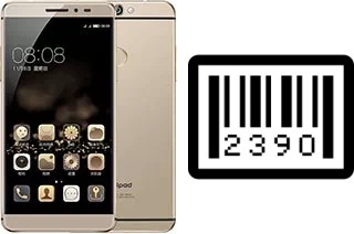 How to find the serial number on Coolpad Max