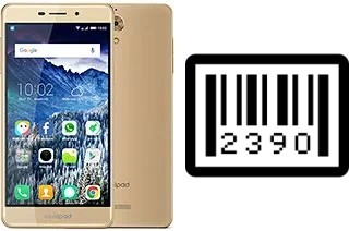 How to find the serial number on Coolpad Mega