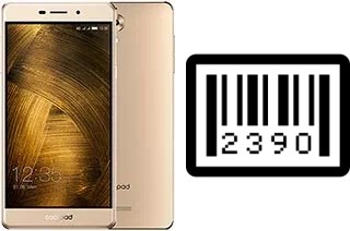 How to find the serial number on Coolpad Modena 2