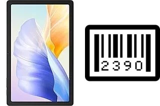 How to find the serial number on Cubot Tab 50