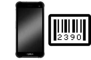 How to find the serial number on Cyrus CS22