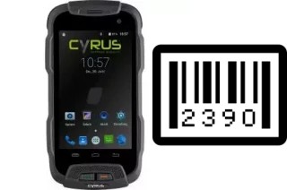 How to find the serial number on Cyrus CS23