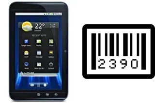 How to find the serial number on Dell Streak 7 Wi-Fi