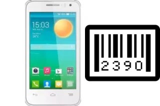 How to find the serial number on Digicel DL750