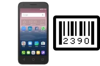 How to find the serial number on Digicel DL810