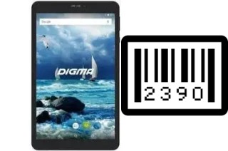 How to find the serial number on Digma Citi 7575 3G