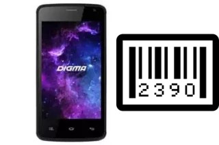 How to find the serial number on Digma Linx A400 3G