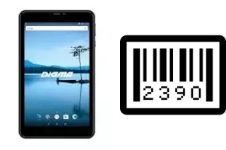 How to find the serial number on Digma Plane 8021N 4G