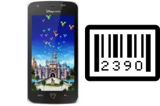 How to find the serial number on Disney Mobile DM001C Mickey