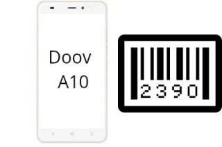 How to find the serial number on Doov A10