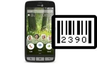 How to find the serial number on Doro Liberto 825