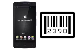 How to find the serial number on Element ES-A771