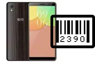 How to find the serial number on Elephone A2 Pro