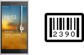 How to find the serial number on Elephone P2000