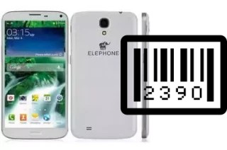 How to find the serial number on Elephone P6