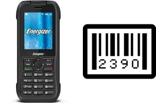 How to find the serial number on Energizer Hardcase H240S